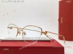 Replica Cartier Premiere de Eyeglasses ct0157o Half Gold frame